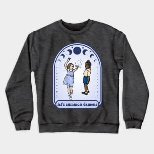 Let's Summon Demons Kids Crewneck Sweatshirt